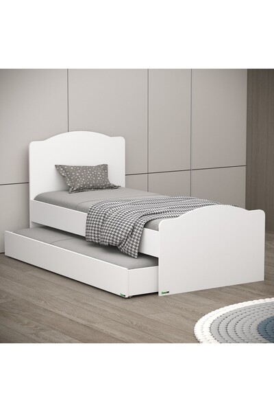 Garaj Home Yaren Yavrulu Karyola - Beyaz