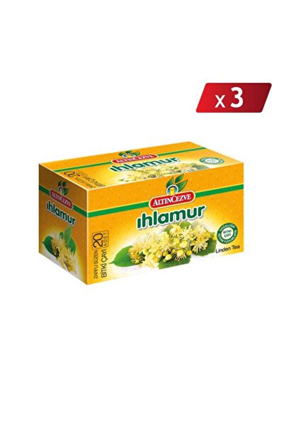 Altıncezve كيس شاي نبات الزيزفون 20 × 2 جرام - عبوة من 3 قطع