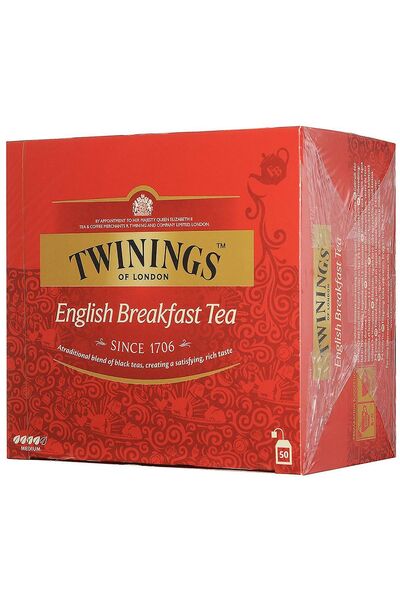 Twinings English Breakfast Çay 50 Sallama Poşet