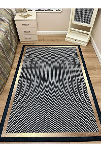 YTR HOME Dijital Baskı Yıkanabilir Kaymaz Taban Dekoratif Salon Mutfak Halısı...