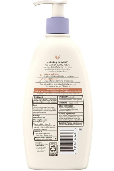 AVEENO Lotion 532ML Baby Calming Comfort - Comfortable Cut