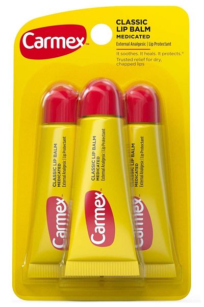 Carmex Tube Lip Balm 3x10 gr
