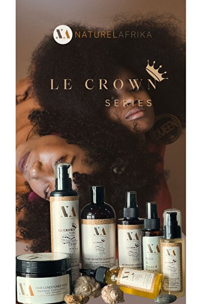 African Haircare Routine Kit H7 \follicle Scalp Growth Serum Hair Milk Shampoo Conditioner Detangler