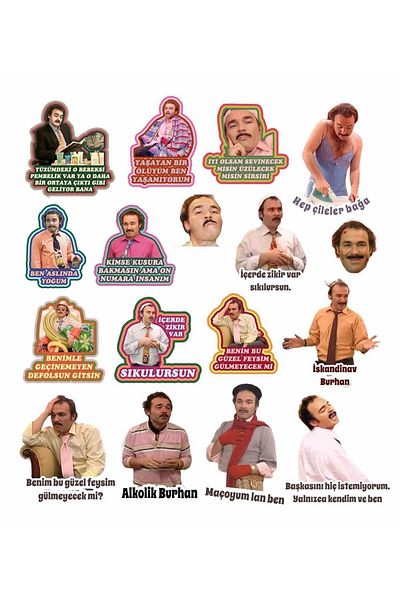 BENİMSER REKLAM Burhan Altıntop Laptop Notebook Phone Case Sticker Package