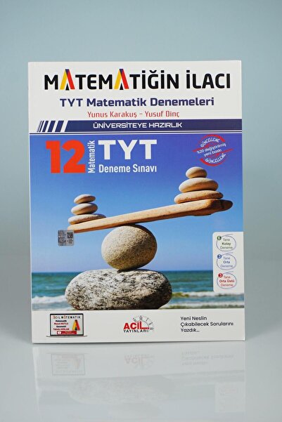 Acil Yayınları Acil Tyt 12 Deneme Matematiğin Ilacı