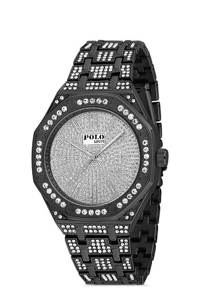 POLO Rucci POLORUCCI PR806201 - All Stoned Metal Wristwatch