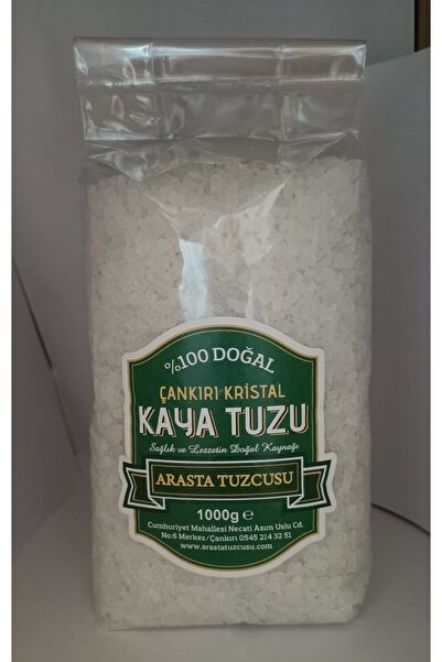 Şifay ÇANKIRI ARASTA TUZCUSU ÇANKIRI KRİSTAL GRANÜL - SALAMURALIK TUZ 1 KG