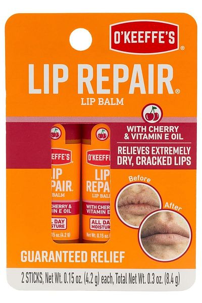 O'Keeffe's Cherry and Vitamin E Repair Lip Balm - Lip Cream 2x4.2GR