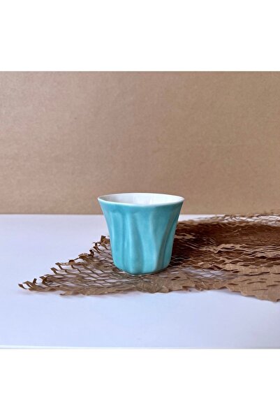 Flora Porselen Kulpsuz Espresso Fincanı
