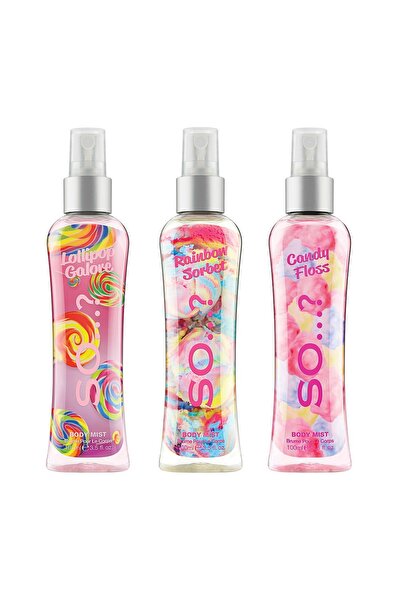 So Fragrance So…? Lollipop Galore, Rainbow Sorbet, Candy Floss Vücut Spreyi 1...