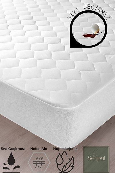 Senpai Quilted Microfiber Liquid Waterproof Mattress Protector for Kids - Single/Double