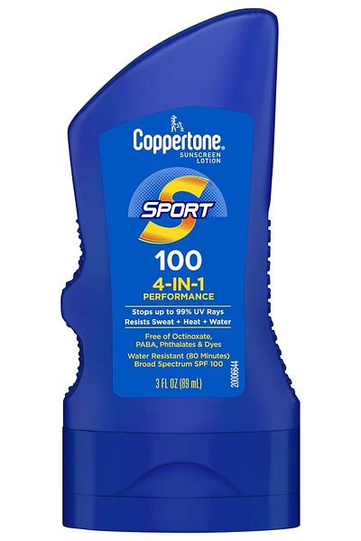 Coppertone SPF100 4in1 Lotion - Sport Sunscreen, 89ML