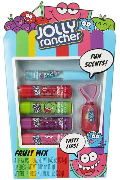 Jolly Rancher Fruit Mix 6 Piece Lip Care Set