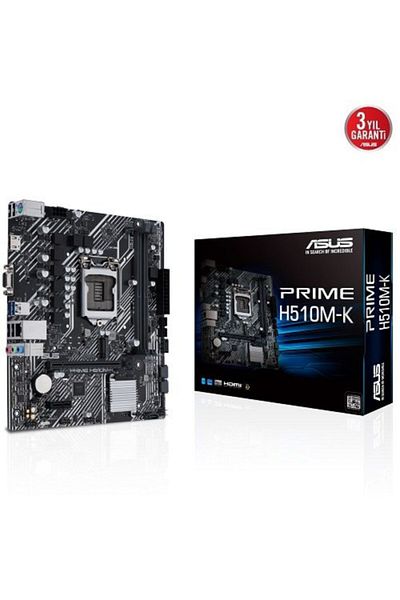 ASUS Prime H510m-k D-sub Hdmi M.2 Usb3.2 Lga1200 10 and 11th generation