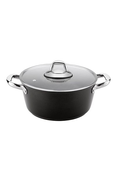 FMS 24 Cm Karam Induction Titanium Deep Pot - INT1004S