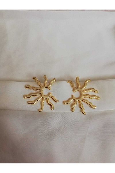 Judas Takı Sun Model - Gold Colored Earrings