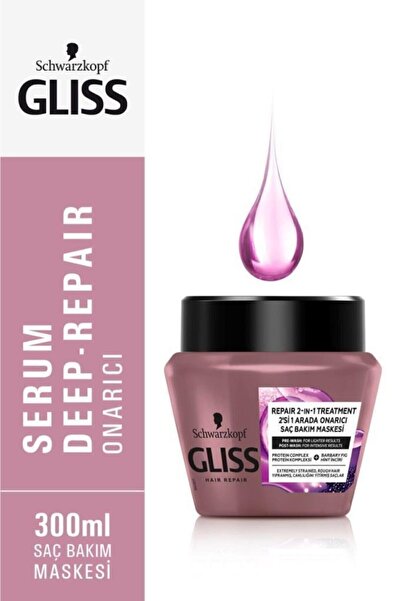 Gliss Schwarzkopf Serum Deep Repair Saç Bakım Maskesi 300 Ml