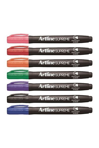 artline Supreme Permanent Marker 7 Color Set