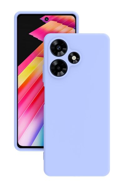 INFINIX Hot 30 Kılıf Kamera Korumalı Silikon Arka Kapak Telefon Kılıfı