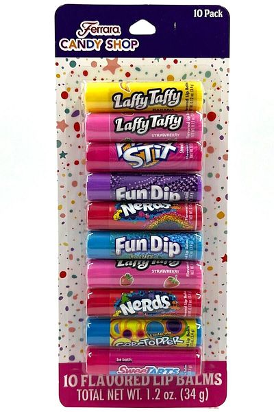 ferrara Candy Shop 10 Piece Lip Care Set