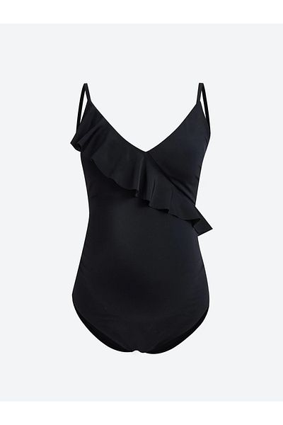 LC Waikiki LCW DREAM Flacher Badeanzug mit ausziehbarem Polster für Schwangere