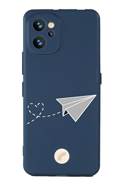 Reeder S19 Max Pro Kamera Korumalı ve Tasarımlı Lacivert Renk Silikon Kılıf