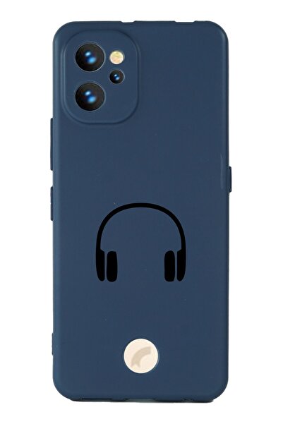 Reeder S19 Max Pro Kamera Korumalı ve Tasarımlı Lacivert Renk Silikon Kılıf
