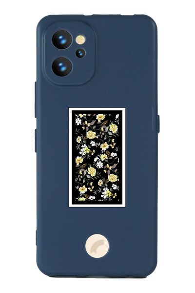 Reeder S19 Max Pro Kamera Korumalı ve Tasarımlı Lacivert Renk Silikon Kılıf