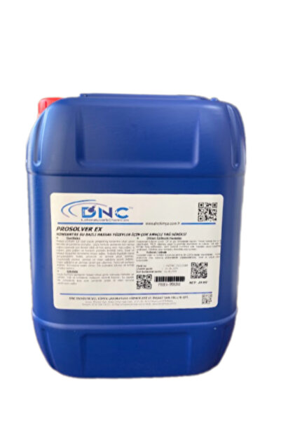 DNC Konsantre Sanayi Zemin Temizleyici Gres Ağır Yağ Sökücü-Prosolver EX 24 KG