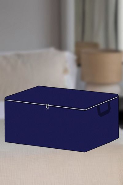 NUTEX Τσάντα 6 τεμαχίων Navy Blue Underlay 60x40x22 (ΣΚΟΥΡΟ ΜΠΛΕ)
