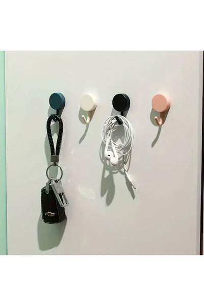 UrbanCove Co Colorful Easy Installation Non-Perforated Wall Hangers - Strong Adhesive Non-Marking Clothing Hanger