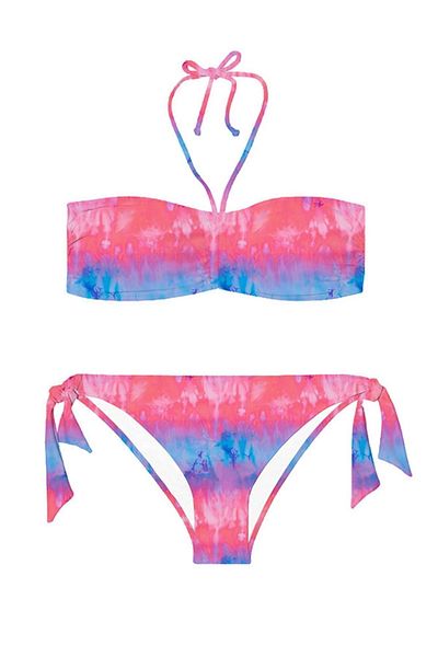 SLIPSTOP Στράπλες Γυναικείο Tiedye Bikini