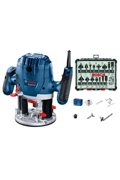 Bosch Gof 130 Profesyonel Freze Seti 15 Parça 8 Mm