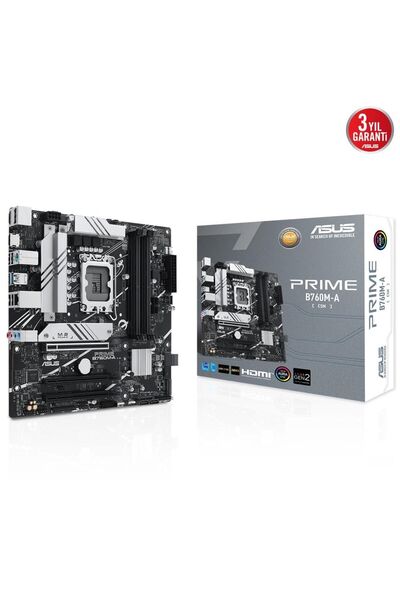 ASUS Prime B760M-A CSM Intel LGA 1700 mATX Motherboard