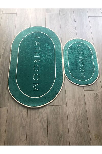 YTR HOME Ψηφιακή εκτύπωση Πλενόμενη αντιολισθητική βάση Διακοσμητική ανθεκτική στους λεκέδες Εύκολο καθάρισμα Χαλάκι μπάνιου