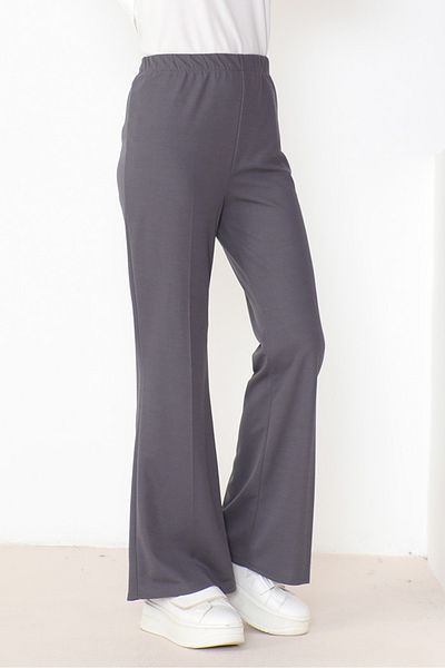 Bestenur 653 Model Grau Spanisch Bein Piyale Hose