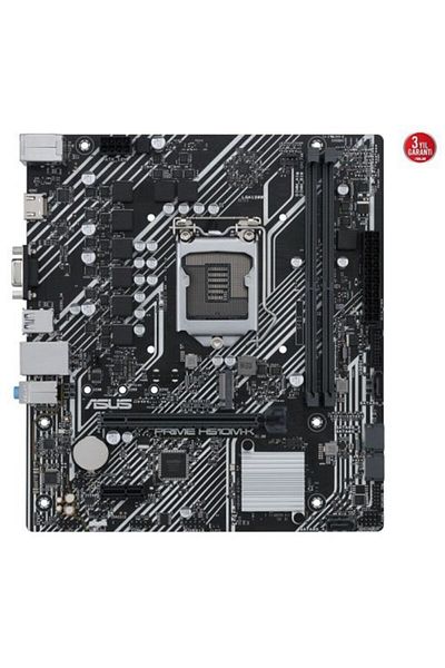 ASUS Prime H510M-K Inte LGA1200 11th Generation 64GB DDR4 3200MHz Vga-Hdmi M2 microATX Motherboard