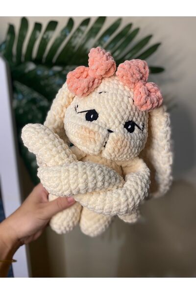 Homesinti 30cm Büyük Boy Amigurumi Perde Tutacağı, Uyku Arkadaşı, Oyun Arkadaşı I(İSİM IŞLENEBİLİR)