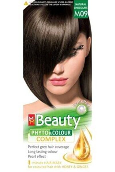 Beauty Mm Çikolata Kahvesi Bitkisel Saç Boyası M09