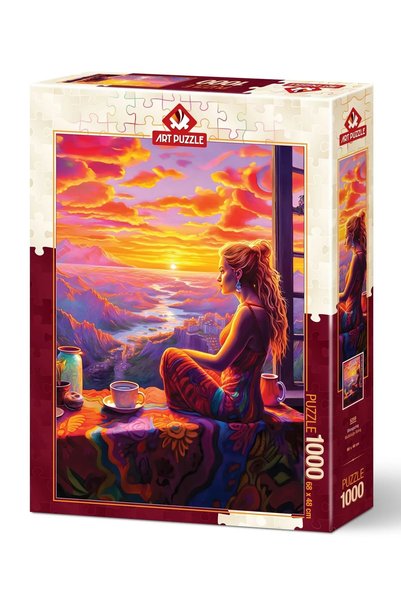 şazenur A Glimpse of Happiness 1000 Piece Art Puzzle 68x48 cm