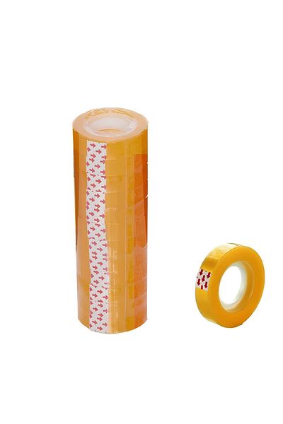 npratik 12 Pieces 50 Meters Transparent Money Tape - 1 Pack