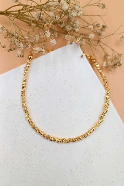 DG AKSESUAR Tarnish Dorica Model Trend Heel Bracelet Gold