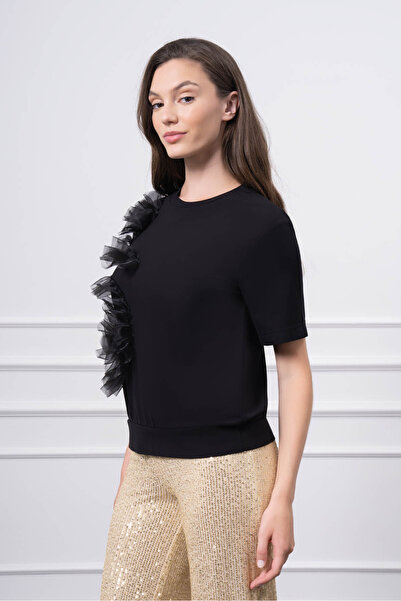 UTOPIAN Fırfırlı Bluz