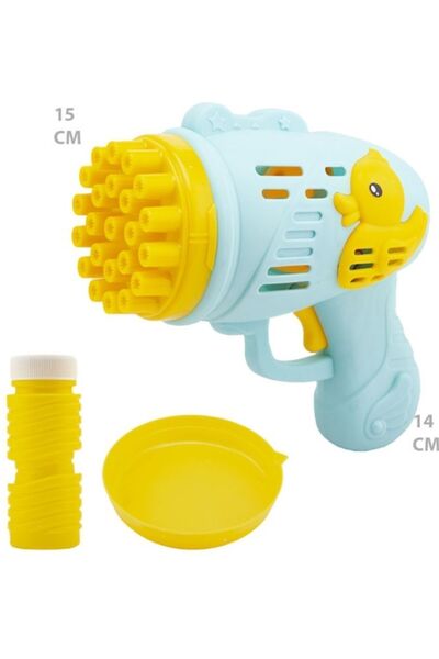 BALONCU TOYS Mavi Ördekli Köpük Tabancası 1 Adet