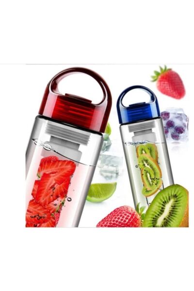 Kadirbaba Home 500 ml Detox Flask & Water Bottle & Detox Drinker