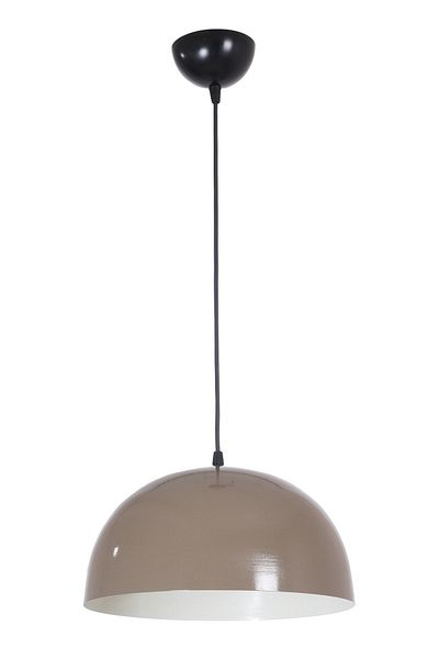 Fer Avize Madrid Modern Design Cafe - Kitchen - Living Room Metal Brown Color Single Chandelier