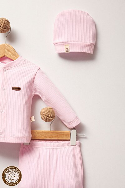 MAHFEL Candy Pink Soft Set of 5 Newborn Baby Hospital Discharge