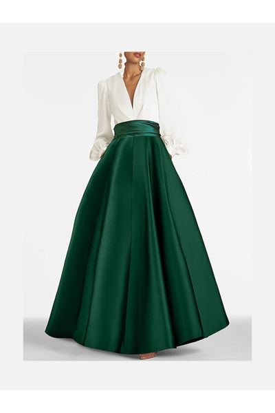 NALINCI Saten Etek Zarif Gece