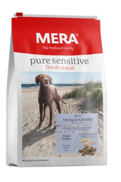 Mera Pure Sensitive Tahılsız Ringa Balıklı Yetişkin Köpek Maması 12,5 Kg