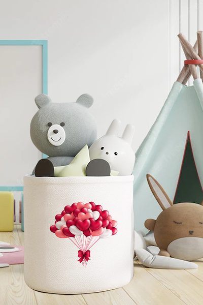 Talia Home Organizator pentru cameră pentru copii și bebeluși cu model de ini...